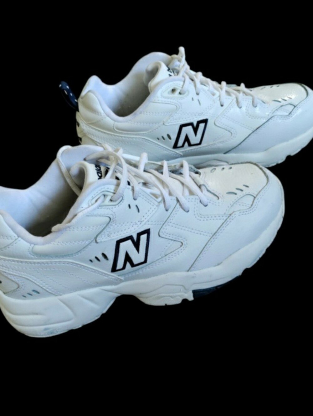 New Balance 680 Athletic Sneakers Shoes Low Lace Up White